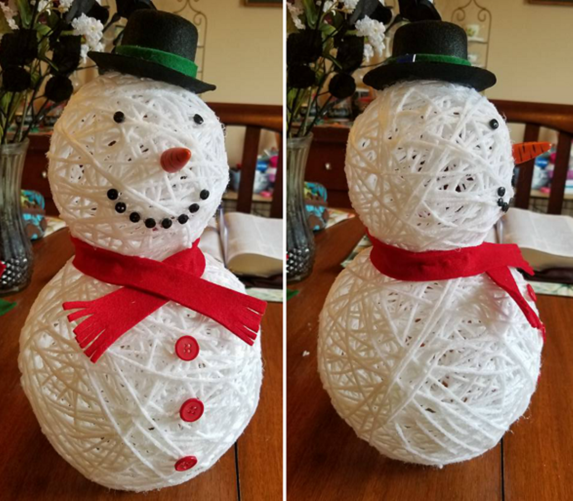 Bonhomme de neige en laine : Un projet amusant pour tous!