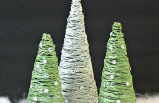 Créez un arbre de Noël artisanal unique avec des ficelles