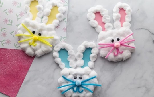 Bricolage de Pâques facile : Fabriquez un lapin en ouate