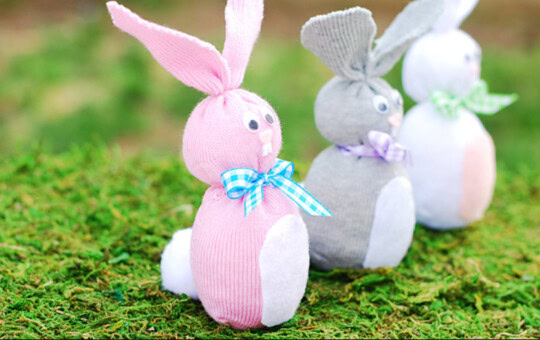 Créez un adorable lapin en peluche à partir d'une chaussette